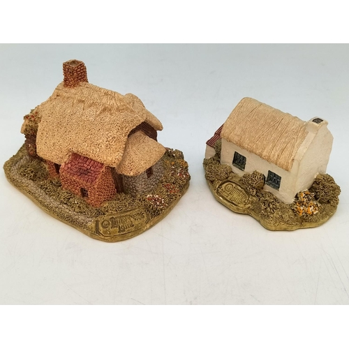 405 - Lilliput Lane Cottages and Mills (7) to include Boxed 'The Old Mill at Dunster L2396' with Deeds, Bo... 