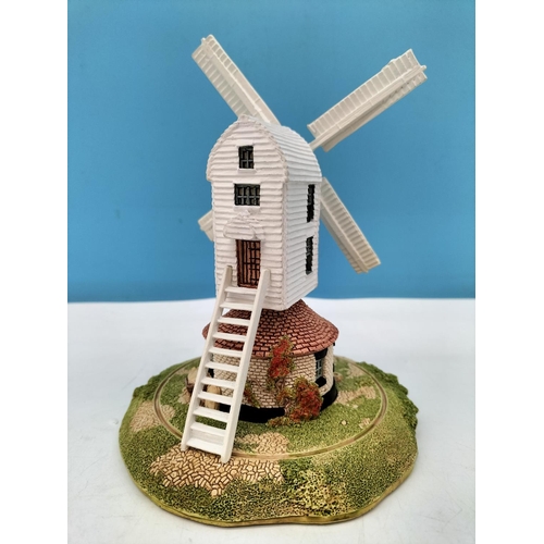 405 - Lilliput Lane Cottages and Mills (7) to include Boxed 'The Old Mill at Dunster L2396' with Deeds, Bo... 