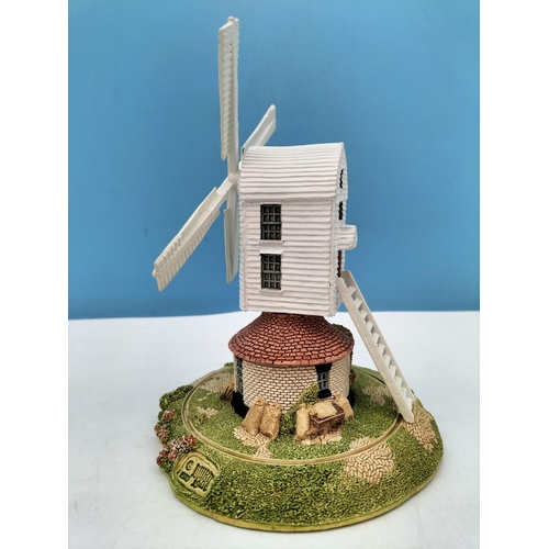 405 - Lilliput Lane Cottages and Mills (7) to include Boxed 'The Old Mill at Dunster L2396' with Deeds, Bo... 