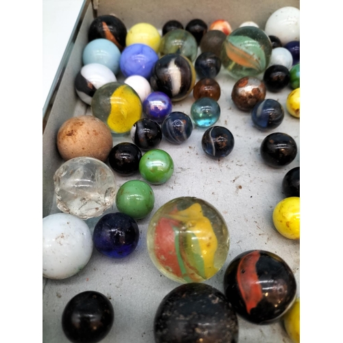 428 - Collection Of Vintage Marbles.