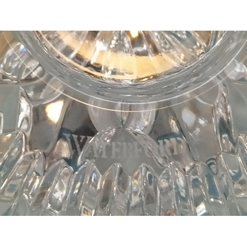 478 - Waterford Crystal Items (5) to include Candle Holder, Paperweights, Vases. Tallest 15cm.