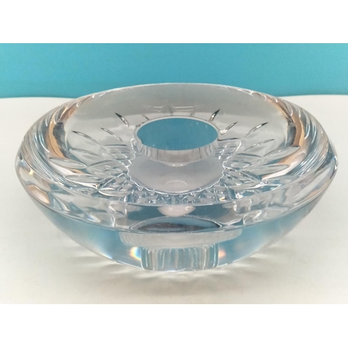 478 - Waterford Crystal Items (5) to include Candle Holder, Paperweights, Vases. Tallest 15cm.