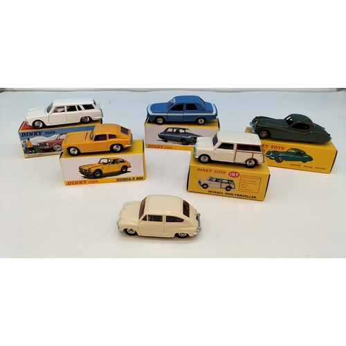 148 - Boxed Modern Dinky Die Cast Vehicles (5) plus 1 Unboxed.