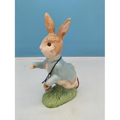 149 - Beswick Large 17.5cm Beatrix Potter Peter Rabbit 100th Anniversary Figure.