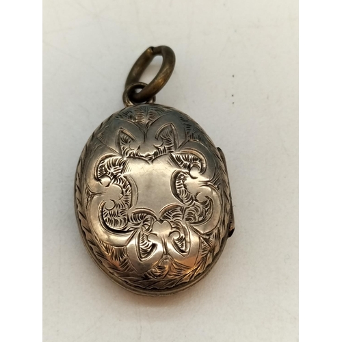 154 - Victorian Mourning Pendant.