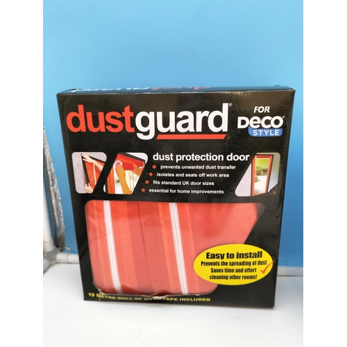 182 - Box of Mixed Items to include Dust Guard Door Protector, 3.5L Folding Camping Water Carrier, Kettle,... 