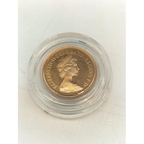 20 - 1980 Half Sovereign Proof Coin in Case.