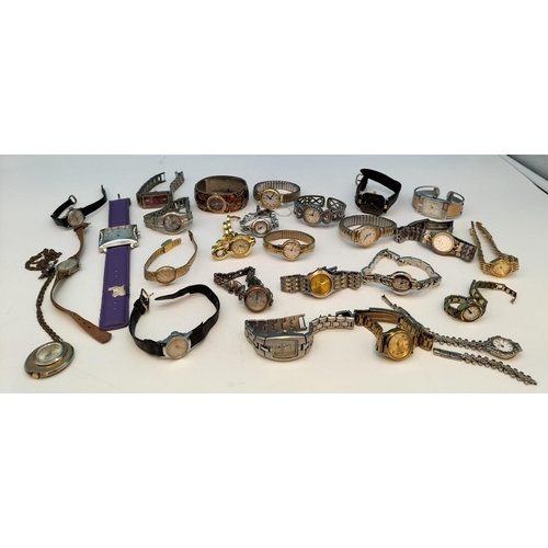 272 - Collection of Ladies Watches. Various Makers.