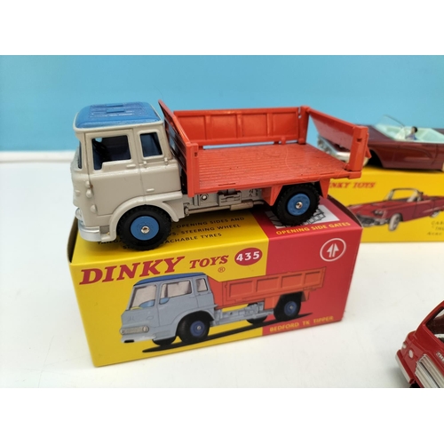 339 - Boxed Modern Dinky Die Cast Vehicles (3) plus 1 Unboxed.