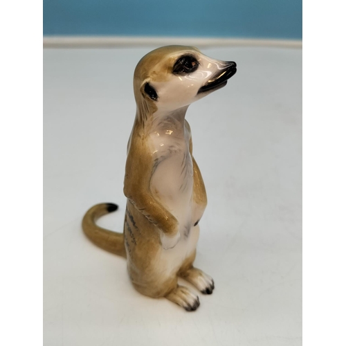 349 - Collection of Beswick Figures to include a Meerkat (Excellent Condition) Palimino Horse (Touch up to... 