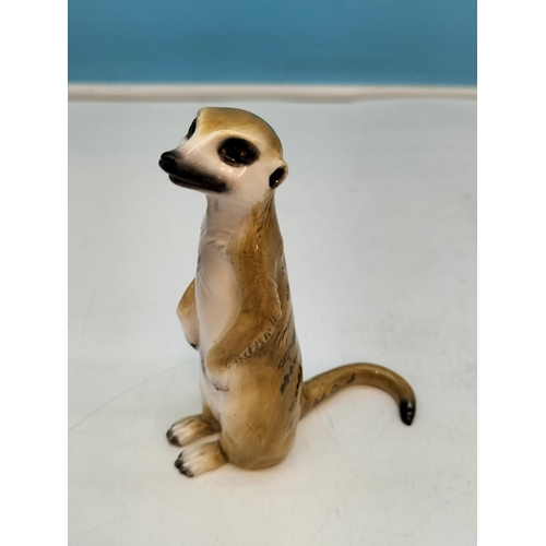 349 - Collection of Beswick Figures to include a Meerkat (Excellent Condition) Palimino Horse (Touch up to... 