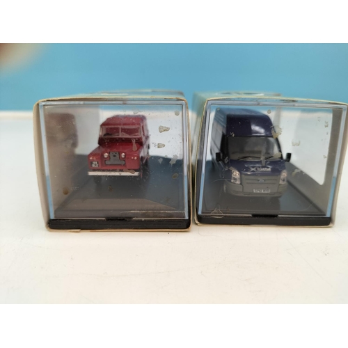 354 - Boxed Oxford Die Cast Vehicles (9) to include Land Rovers, Jaguars, etc.