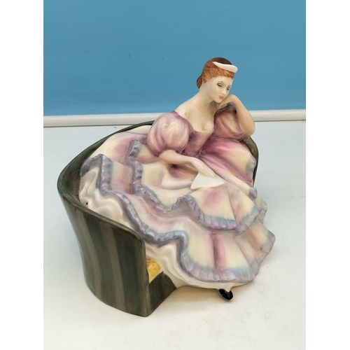 172 - Royal Doulton 12.5cm Lady Figure 'Pauline' HN 2441.