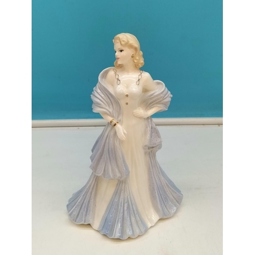 177 - Coalport Collingwood Collection 21cm Lady Figure 'Catherine'.