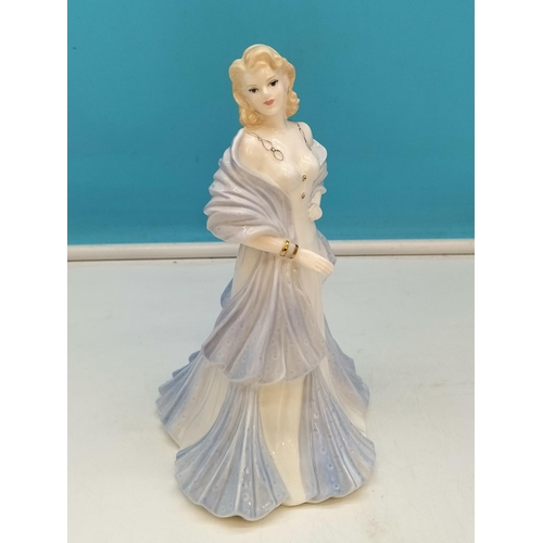 177 - Coalport Collingwood Collection 21cm Lady Figure 'Catherine'.