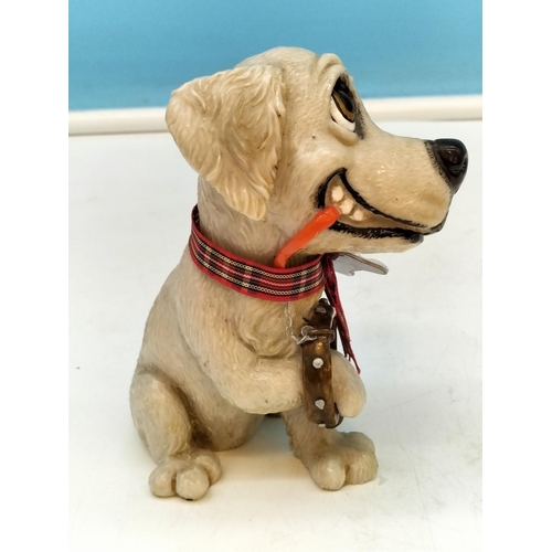 204 - Arora Little Paws 'Barney the Golden Retreiver' 13cm Figure.