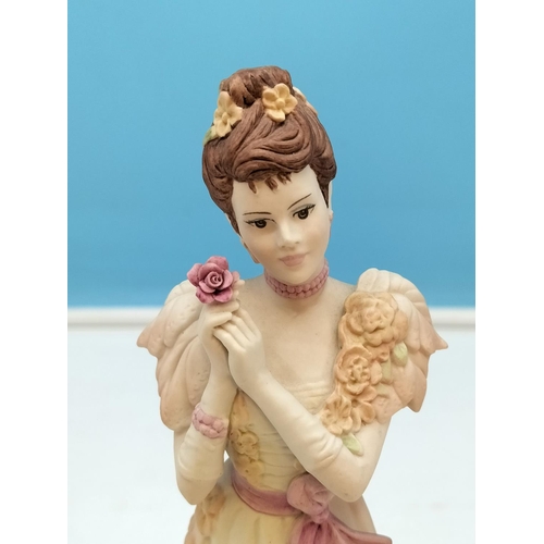 279 - Coalport Age of Elegance 23cm Lady Figure 'Midsummer Dream' 1997.