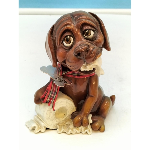 281 - Arora Little Paws 'Truffle the Brown Labrador' 11cm Figure.