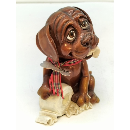 281 - Arora Little Paws 'Truffle the Brown Labrador' 11cm Figure.