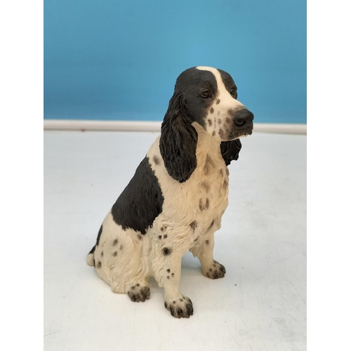 282 - Border Fine Arts and Sherratt and Simpson (89086) Figures of Springer Spaniels. Tallest 13cm.