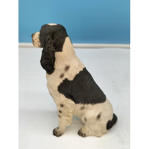 282 - Border Fine Arts and Sherratt and Simpson (89086) Figures of Springer Spaniels. Tallest 13cm.