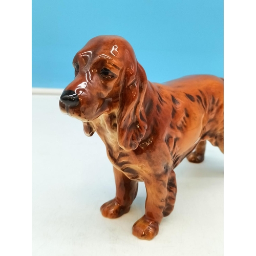 40A - Goebel Figure of a Springer Spaniel CH623 1968. 14cm High, 20cm x 5cm.