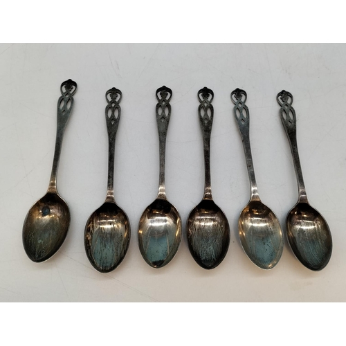 5A - Silver Hallmarked (Birmingham 1963 Henry Clifford Davis) Spoons (6) 59 Grams.