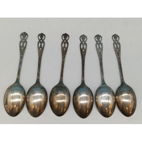 5A - Silver Hallmarked (Birmingham 1963 Henry Clifford Davis) Spoons (6) 59 Grams.