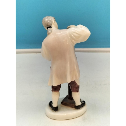 60A - Royal Doulton 19cm Figure 'The Wigmaker of Williamsburg' HN 2239.