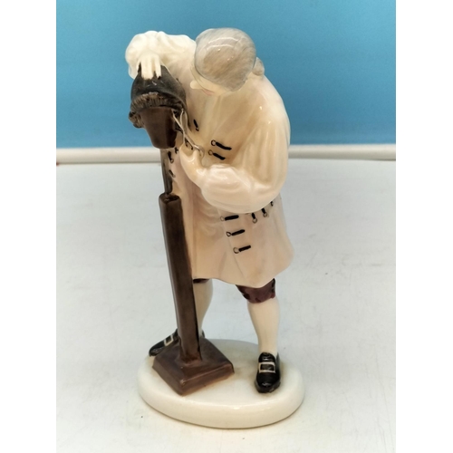 60A - Royal Doulton 19cm Figure 'The Wigmaker of Williamsburg' HN 2239.