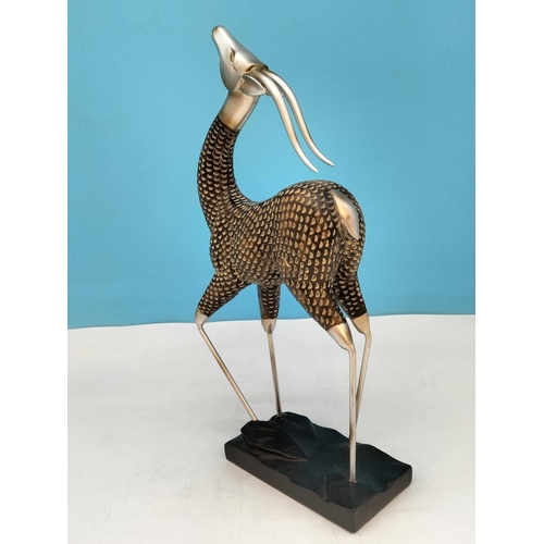 150A - Splendid Adrian Polyresin 33cm Antelope Figure.