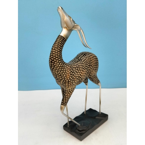 150A - Splendid Adrian Polyresin 33cm Antelope Figure.