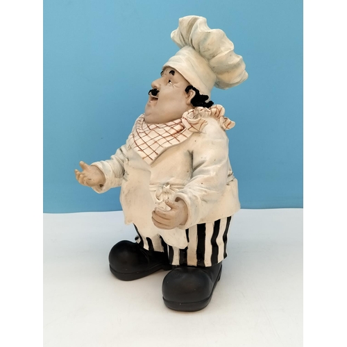 210A - Resin 35cm Chef Figure.