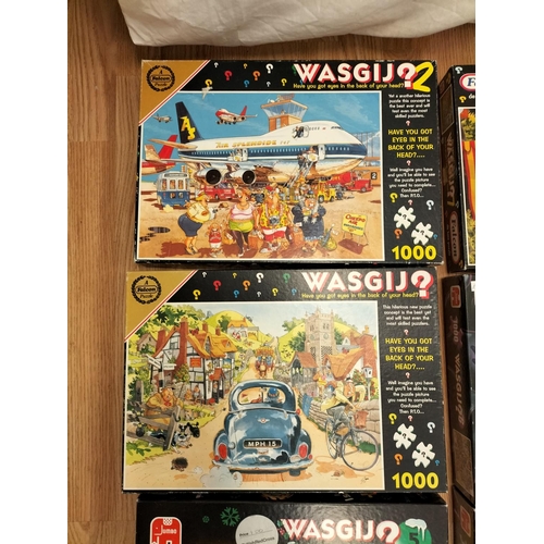 230A - Wasgij Puzzles (8). Vendors Description - Open but Complete.