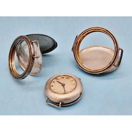 289 - Silver Wristwatch Cases (3).