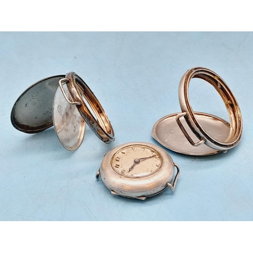 289 - Silver Wristwatch Cases (3).