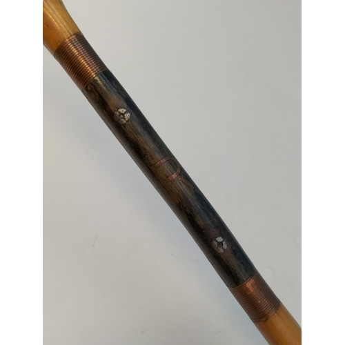 280A - Bird Design Walking Sticks (3) to include Woodpecker and  Bird of Prey. Longest 110cm.