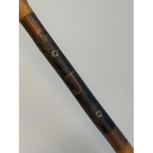 280A - Bird Design Walking Sticks (3) to include Woodpecker and  Bird of Prey. Longest 110cm.