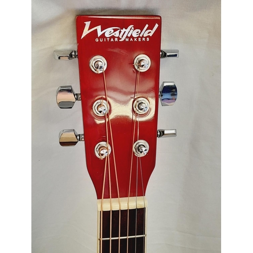 709 - Westfield B2005 Acoustic Guitar. Collection Only.