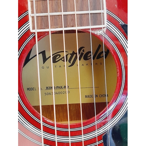 709 - Westfield B2005 Acoustic Guitar. Collection Only.