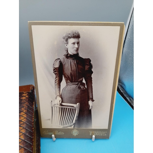 711 - Good Collection of 19th/20th Century Cabinet Cards (Approx 30) and Album.