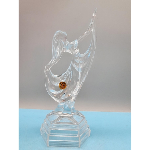 712 - Good Collection of Glass to include J G Durand Fish, Crystal D'Arques Owl and RCR 28cm Dancing Figur... 