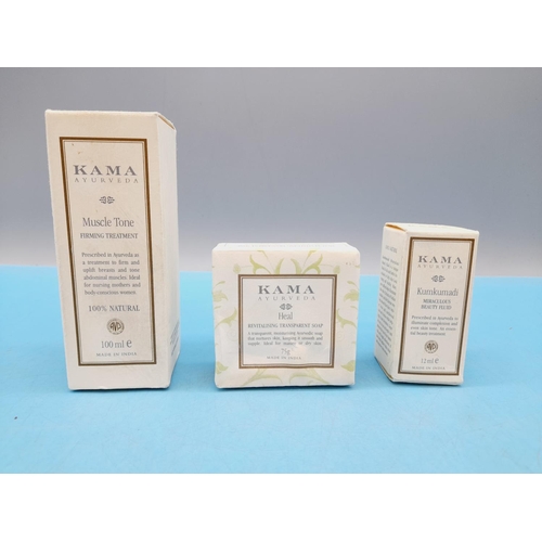 716 - Kama Ayurveda Soap Free Body Cleanser, Muscle Tone, Muscle Heal and Beauty Fluid.