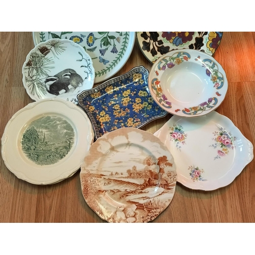 360 - Box of Ceramics and Plated Ware to include Royal Worcester, Royal Doulton, Portmeirion, Walker and H... 