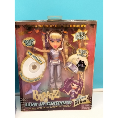 363 - Boxed Bratz 'Live in Concert 2005, Dana' plus Boxed Mattel Avon Barbie Doll 'Winter Velvet'.