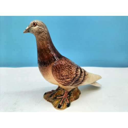 11 - Beswick Figure of a Pigeon 1383. 15cm High, 16cm x 7cm Repair to Wing.