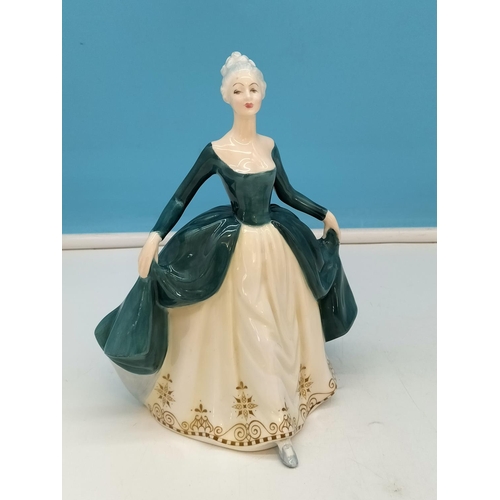 120 - Royal Doulton 20cm Lady Figure 'Regal Lady' HN 2709 and 'Falstaff' Figure HN 3236.