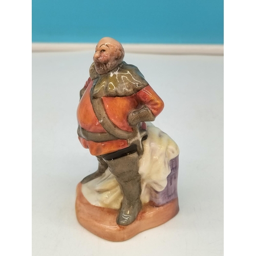 120 - Royal Doulton 20cm Lady Figure 'Regal Lady' HN 2709 and 'Falstaff' Figure HN 3236.