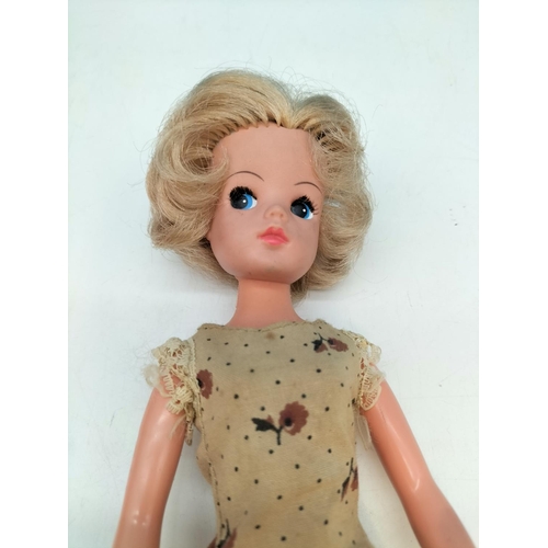 124 - Boxed Vintage 1970's Pedigree Sindy Doll (44618) in Original Box and Clothing.