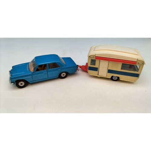 126 - Boxed Corgi 'Mercedes Benz 240D and Touring Caravan' GS24.